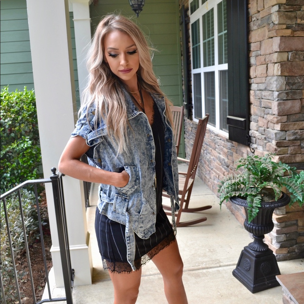 Denim Vintage Style Jacket